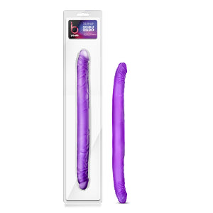 B Yours Double Dildo Purple 16in