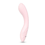 Flexible Bending Silicone Vibrator Pink