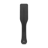 Faux Leather Paddle Black