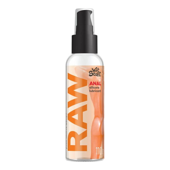 Wet Stuff Raw Anal Silicone Lubricant Pump Top 110g