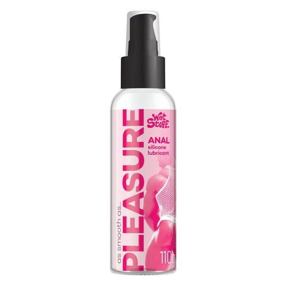 Wet Stuff Pleasure Anal Silicone Lubricant Pump Top 110g