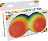 Rainbow Jumbow Boobie Candle