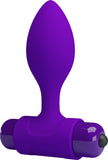 Vibra Butt Plug (Purple)