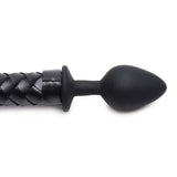 Hellbound Braided Devil Tail Plug Black