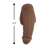 Large Bulge Soft Packer Dildo - Medium Tone