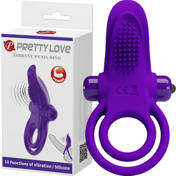 Vibrant Penis Ring (Purple)
