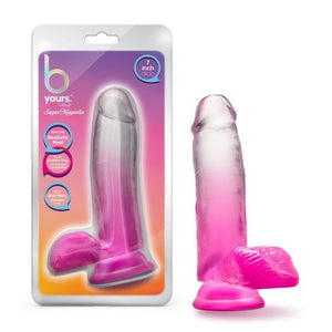 B Yours Sugar Magnolia 7in Dildo Fuchsia