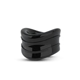 Stay Hard Beef Ball Stretcher Snug 1inch Black