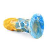 Dragon Anal Plug Gold/Blue