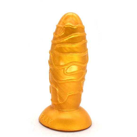 Dome Anal Plug Gold