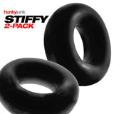 Hunky Junk Stiffy 2 Pc Bulge Cockrings Tar Ice