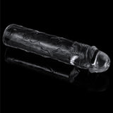 Clear Penis Extender Sleeve Plus 2in