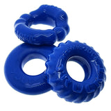 Bonemaker 3 Pc Cockring Set Pool Blue