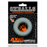 Axis Rib Griphold Cockring Clear Ice