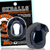 Big D Shaft Grip Cock Ring Black