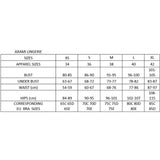 Stretch Wetlook Mesh Criss Cross Skirt Black