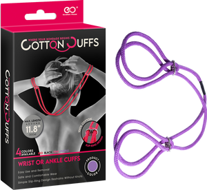 Cotton On Cuffs (Purple)