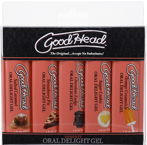 Oral Delight Gel Desserts - 5 Pack