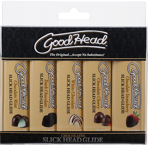 Slick Head Glide Chocolates - 5 Pack