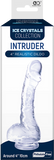 Intruder 4" Realistic Dildo (Clear)