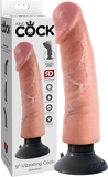 9" Vibrating Cock (Flesh)