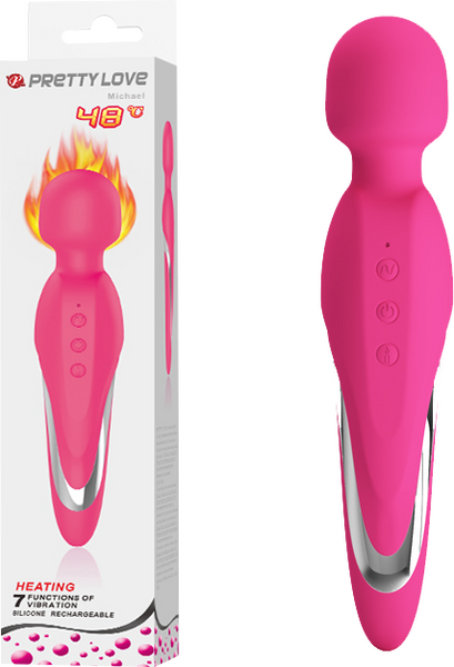 Rechargeable Warming Wand (Michael) (Pink)