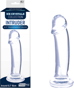 Intruder 6.3" Transparent Dildo (Clear)