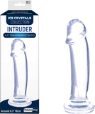 Intruder 6.3" Transparent Dildo (Clear)